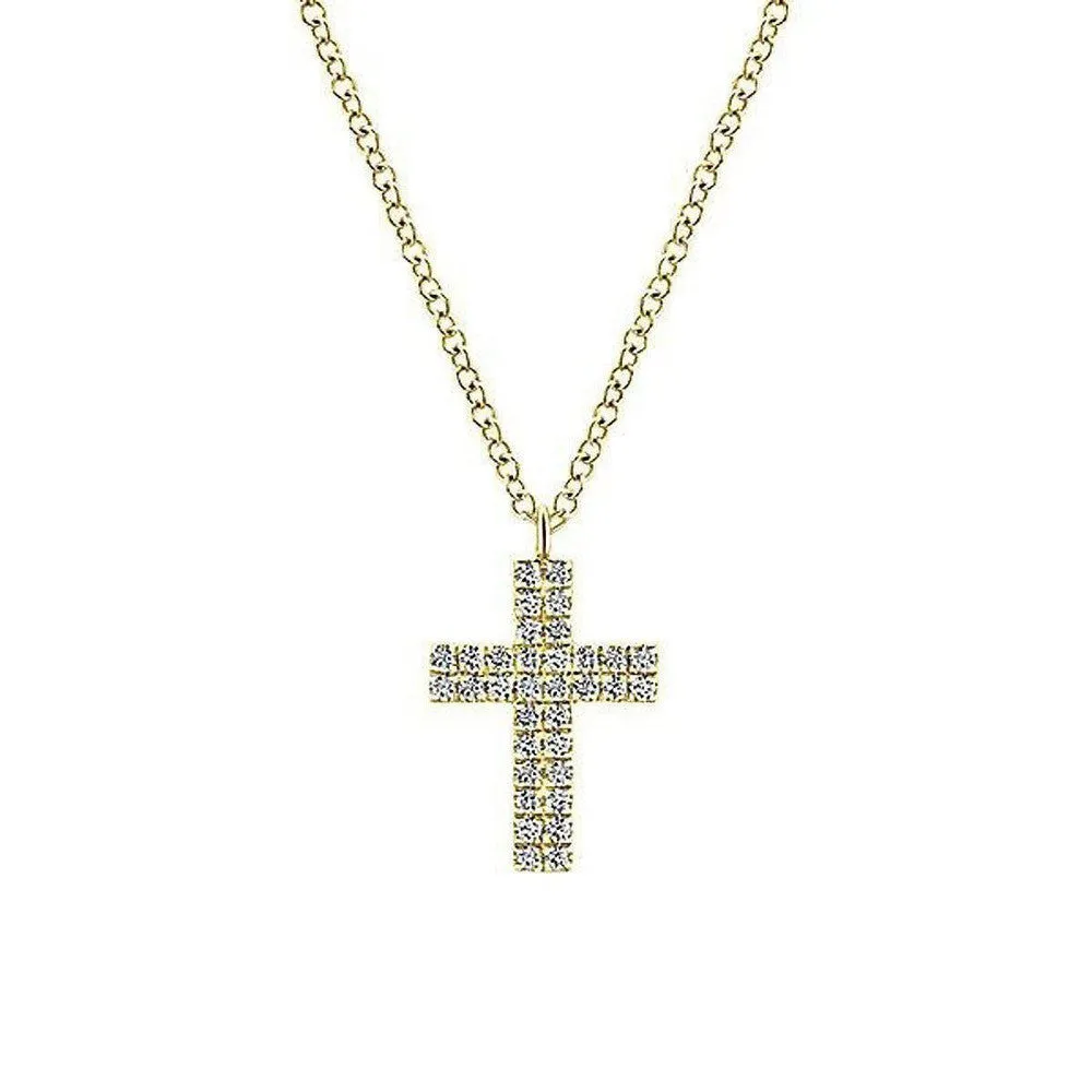 Small Diamond Cross
