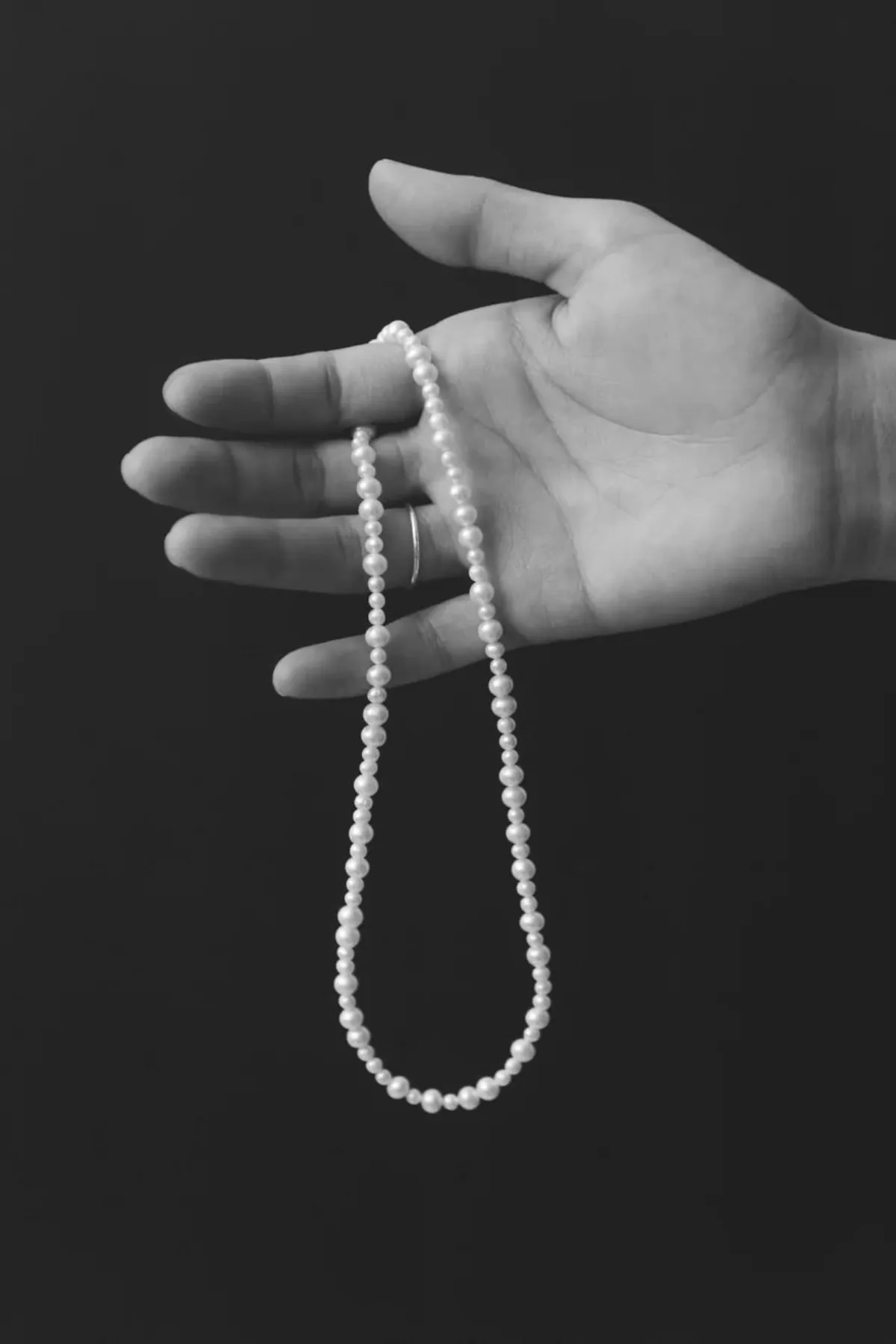 Small Mixed Pearl Necklace