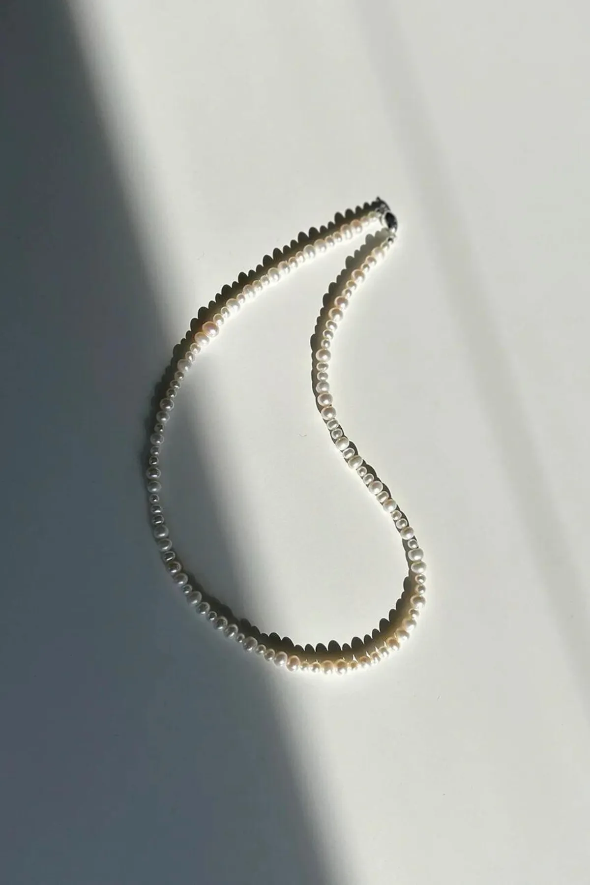 Small Mixed Pearl Necklace