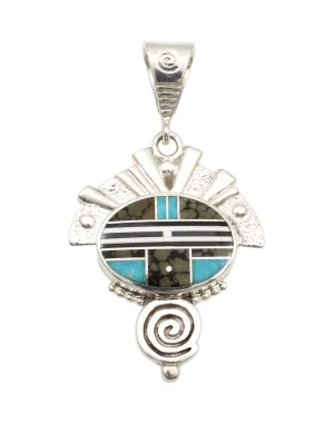 Small Oval Headdress Pendant