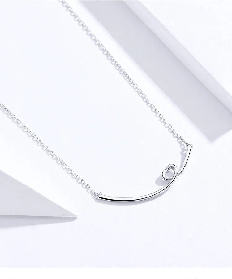Smile Heart Necklace