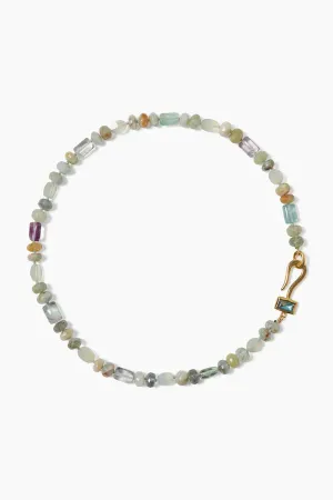 SOLSTICE NECKLACE GREEN MIX