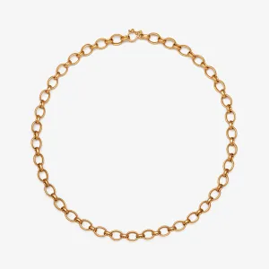 Sonoma Mixed Link Chain Necklace in 22K Apricot Gold
