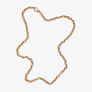 Sonoma Small Link Chain Necklace in 20K Peach Gold