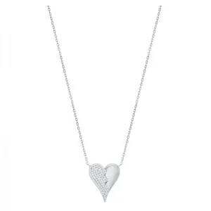 Sparkle Broken Heart Necklace