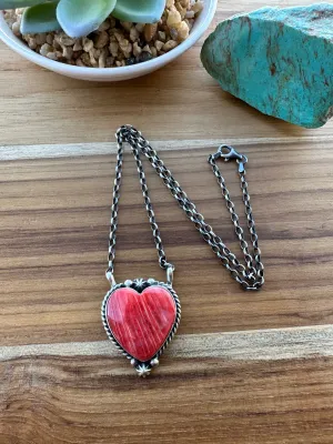 Spiny Heart Necklace