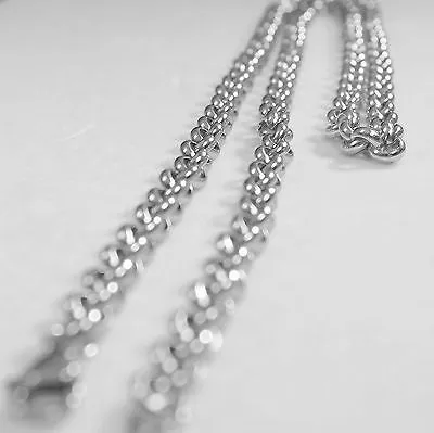 SPLIT HEART NECKLACES DAD DAUGHTER IMAGE SOLID STAINLESS STEEL Intertwined Hearts
