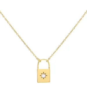 Starburst Lock Necklace