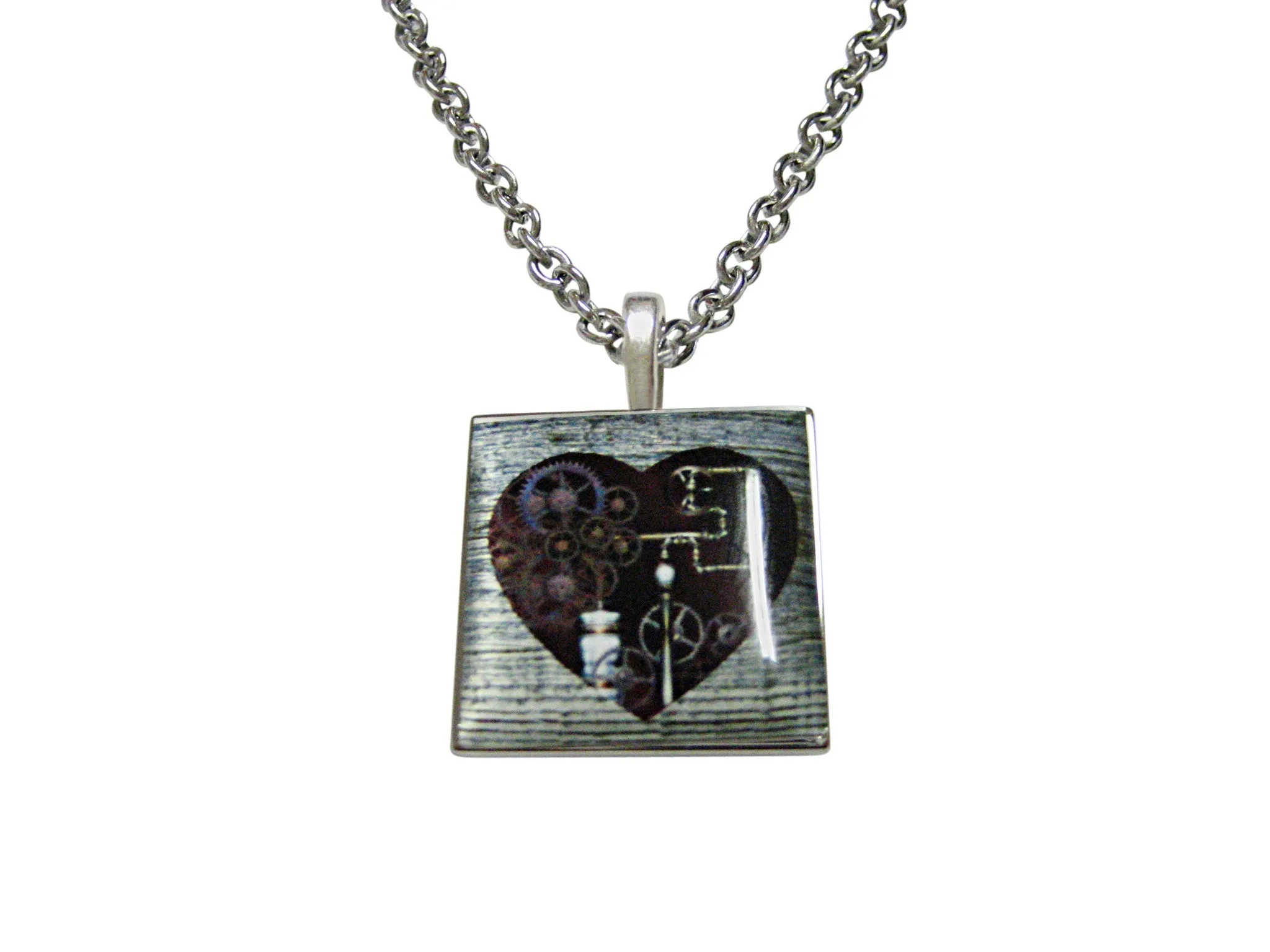 Steampunk Heart Necklace