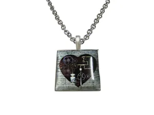 Steampunk Heart Necklace