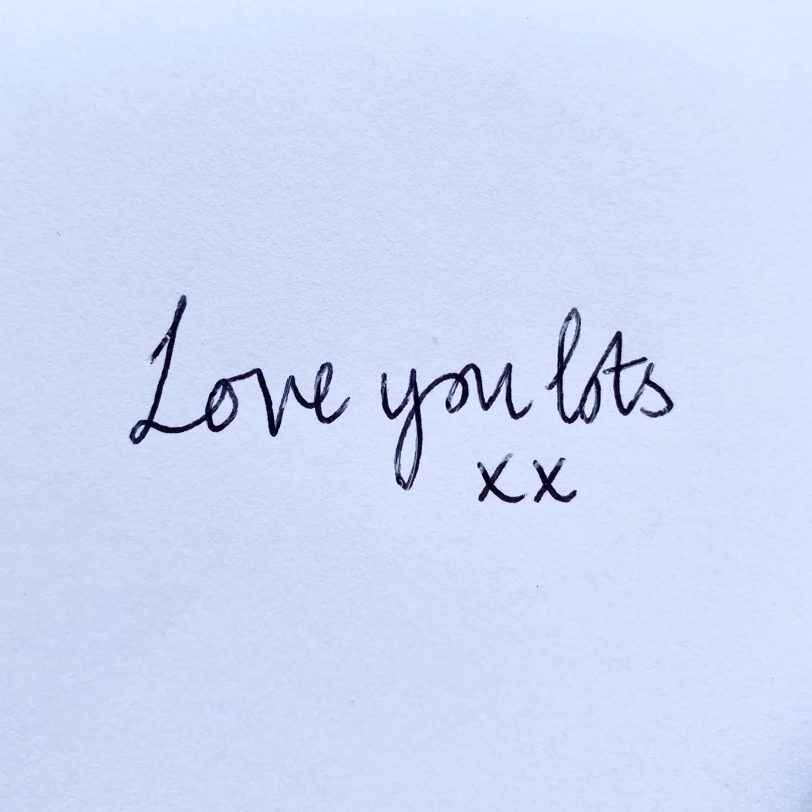 Sterling Silver Handwriting Heart Pendant