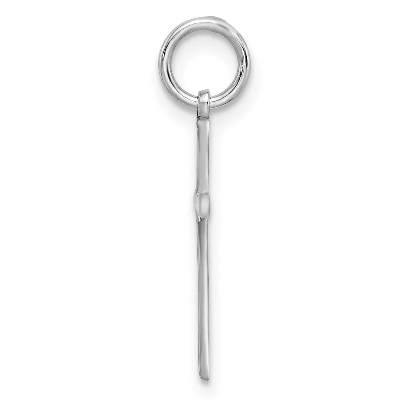 Sterling Silver Laser Designed Cross Pendant