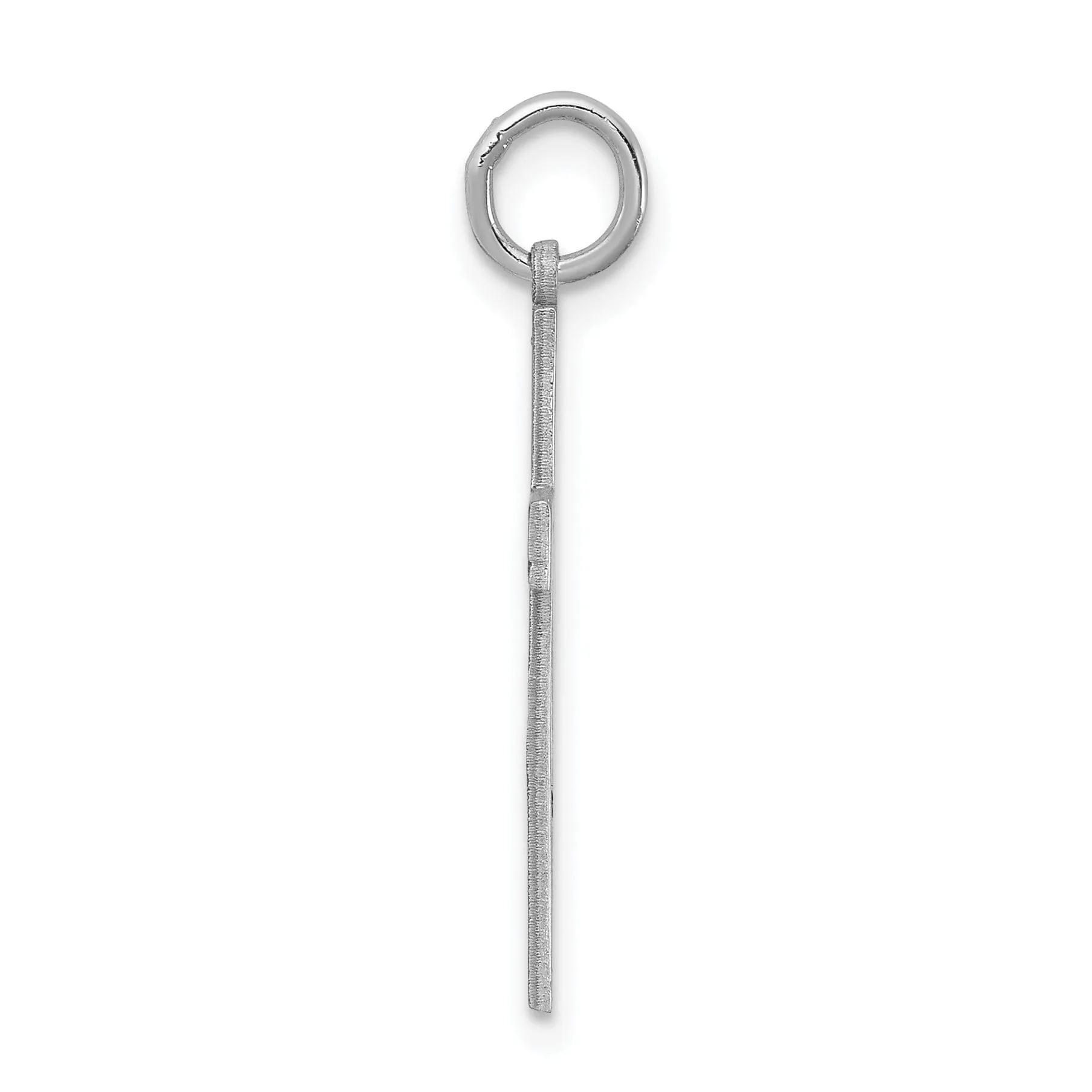 Sterling Silver Laser Designed Cross Pendant