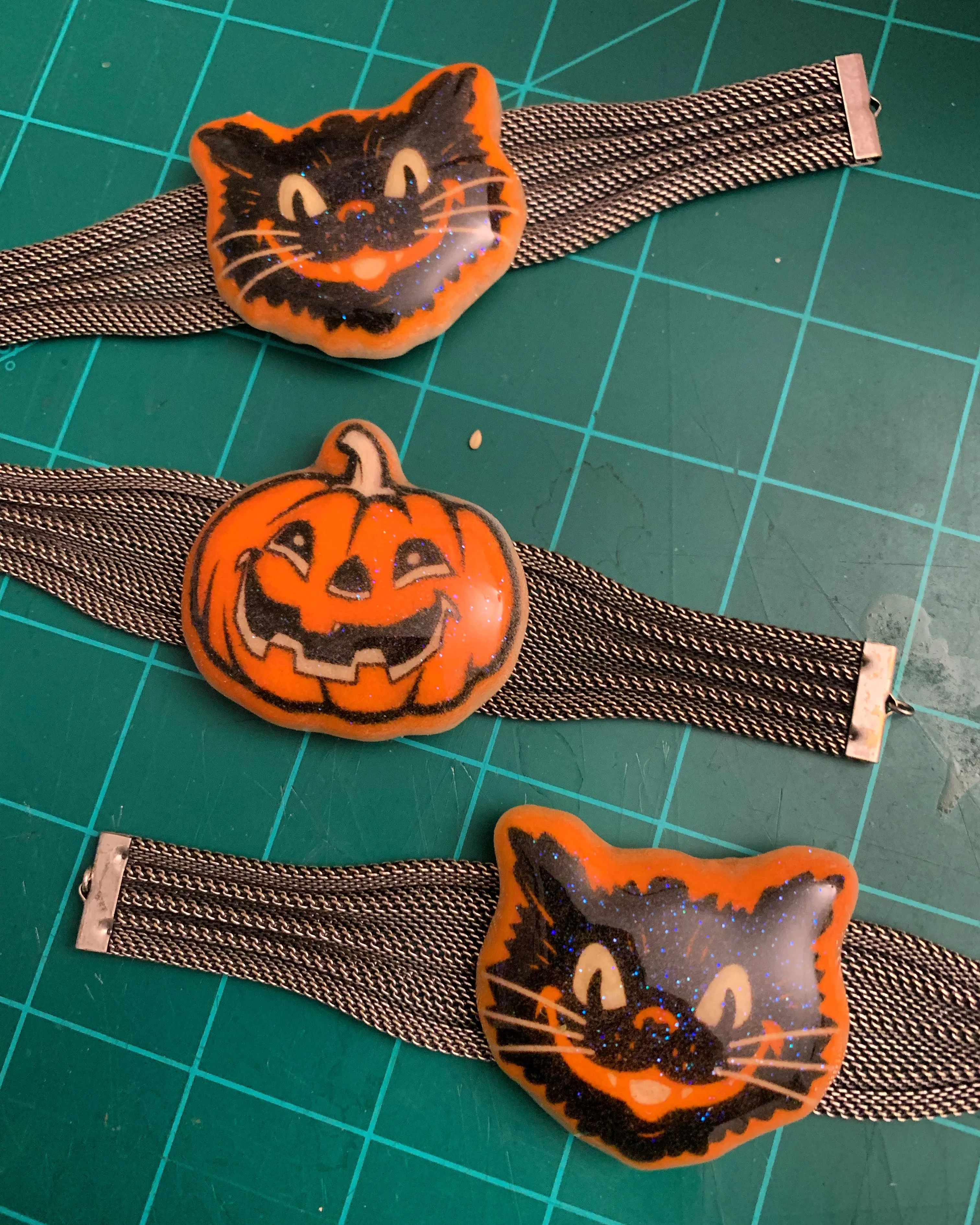 Sugar Cat Pumpkin  Bracelets and Necklaces