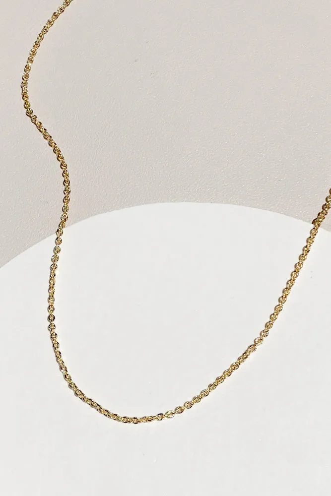 Sunflower Chain Necklace