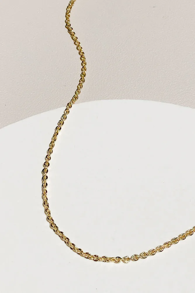 Sunflower Chain Necklace