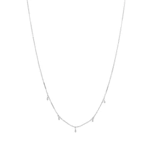 Tae Beaded Necklace - Sterling Silver