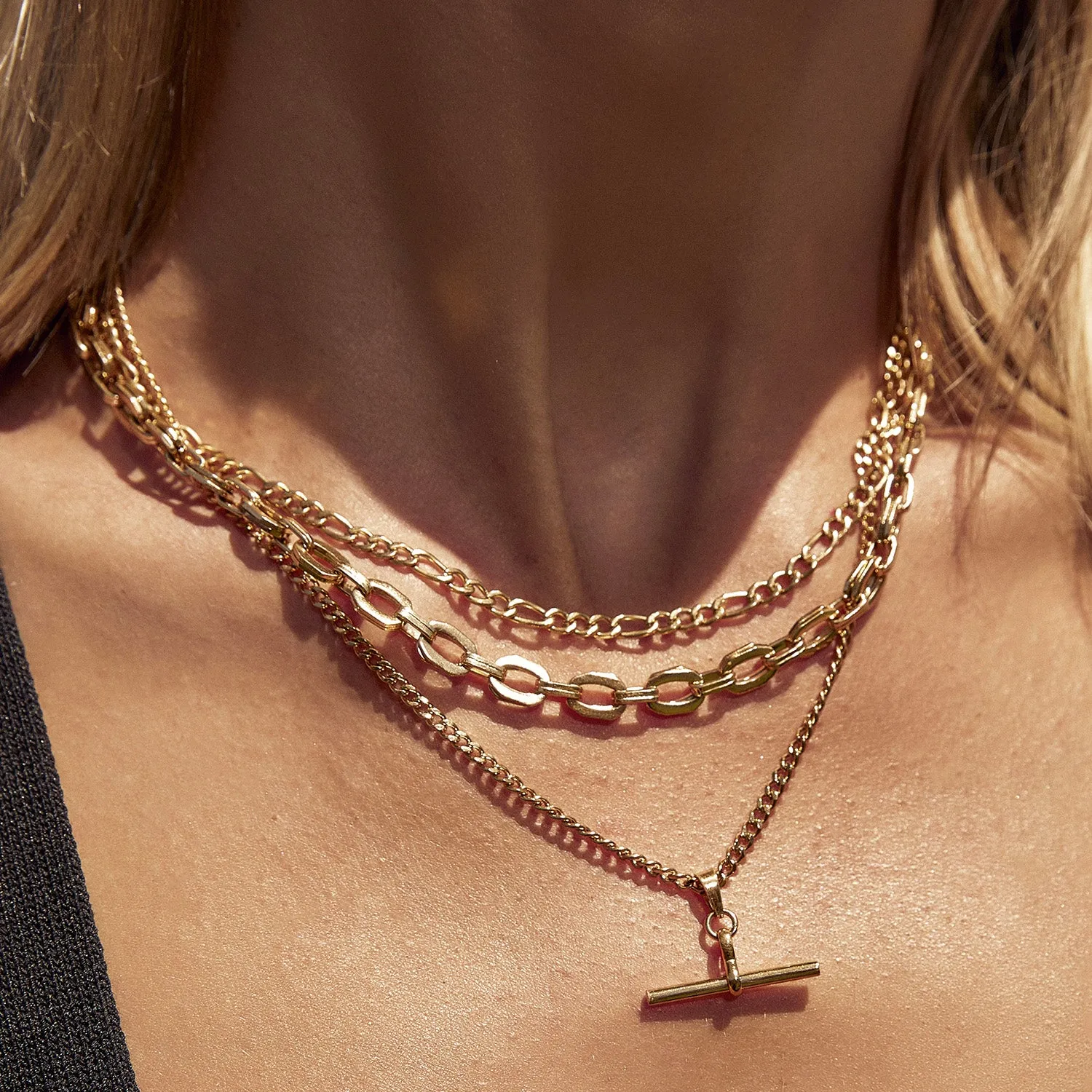 Teddy Gold Necklace