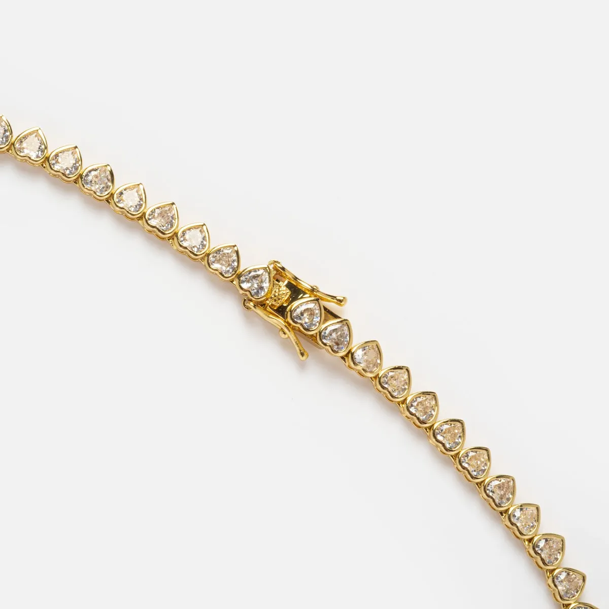 Tennis Heart Necklace