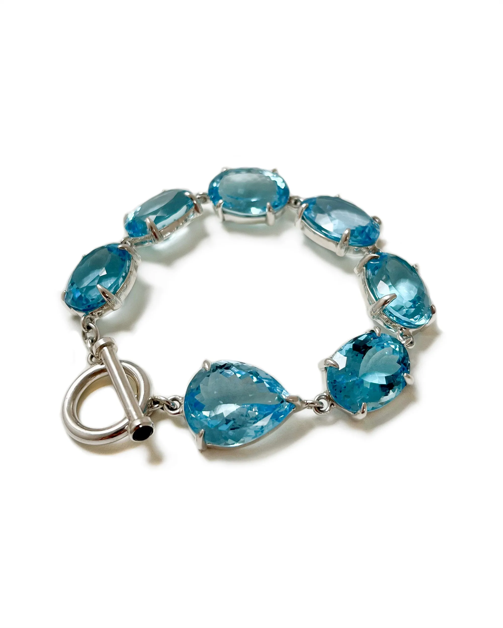 Tessa Bracelet in Blue Topaz