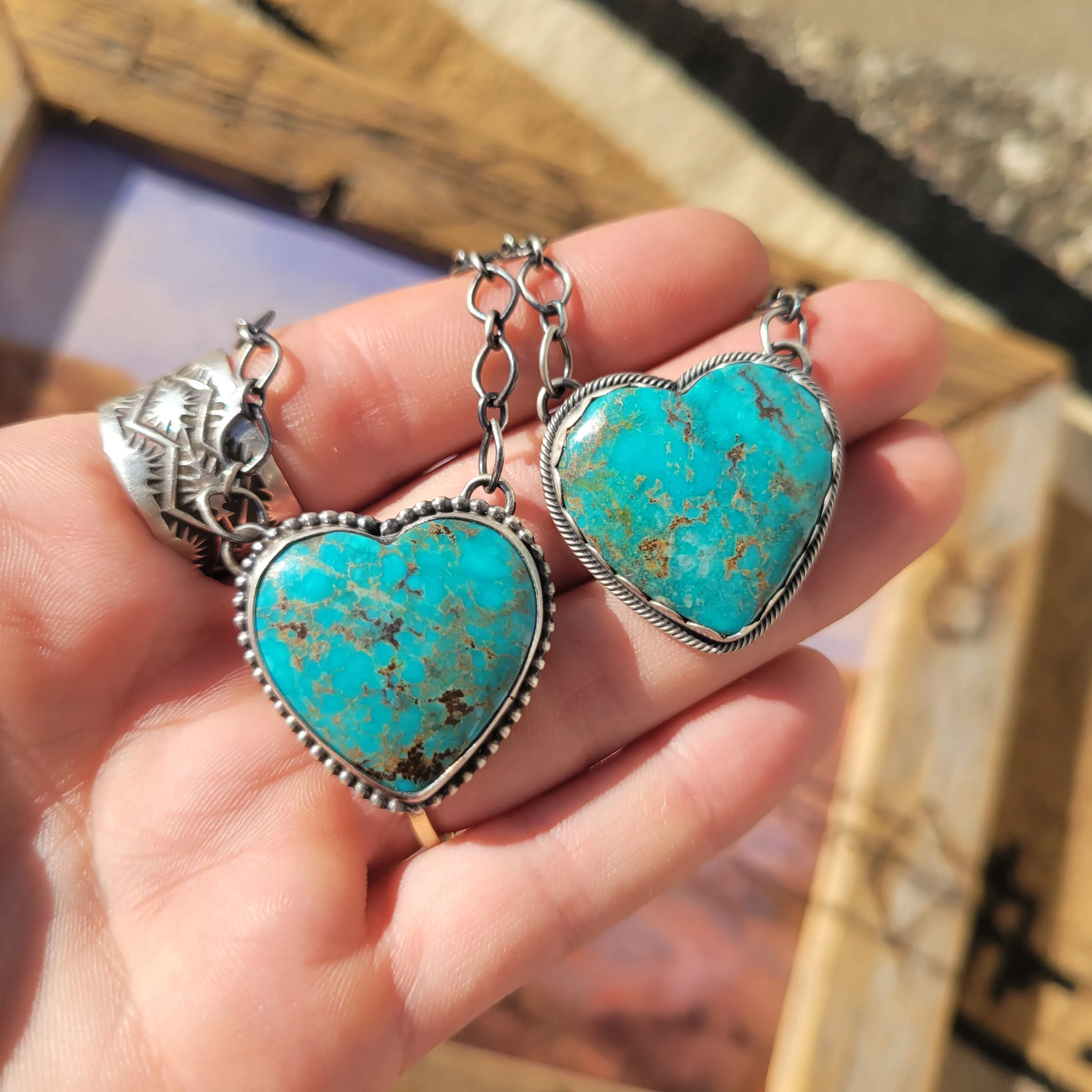 The Angelita Heart Necklaces