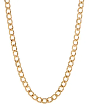 The Classique Curb Chain (8mm)- Gold