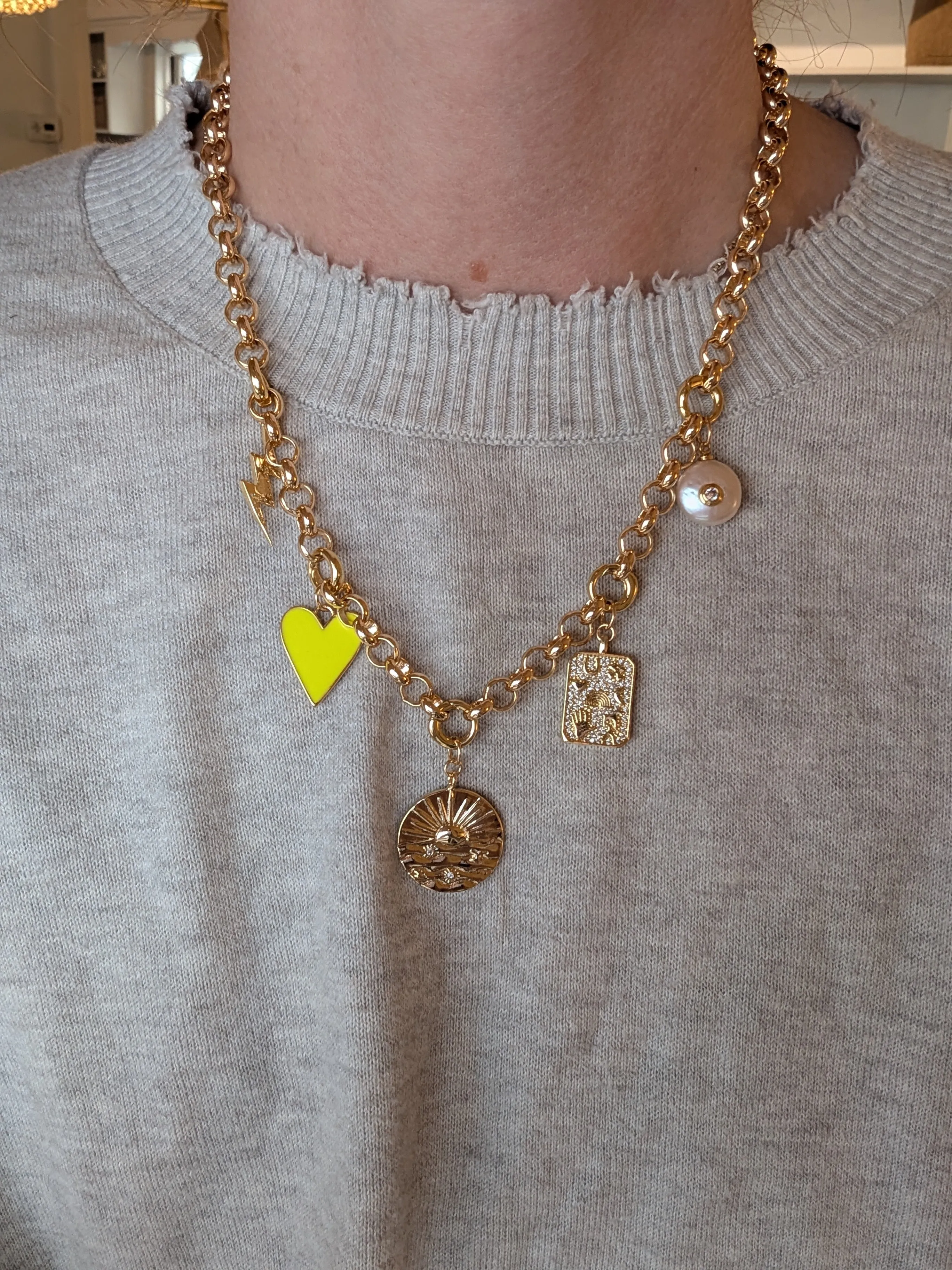 the electric curated necklace