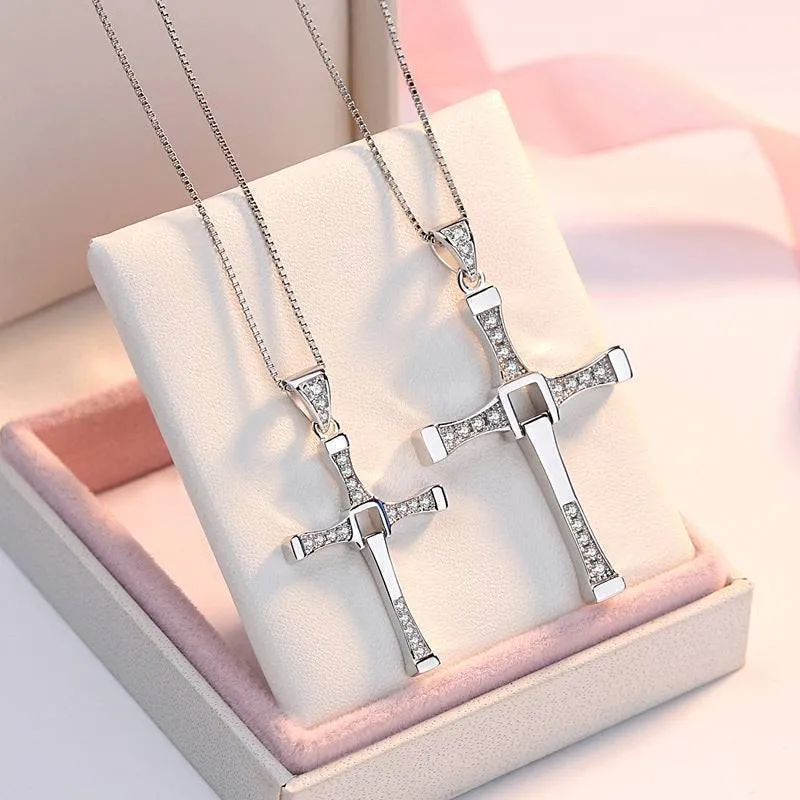 The Fast & Furious Dominic Toretto Cross Matching Necklaces