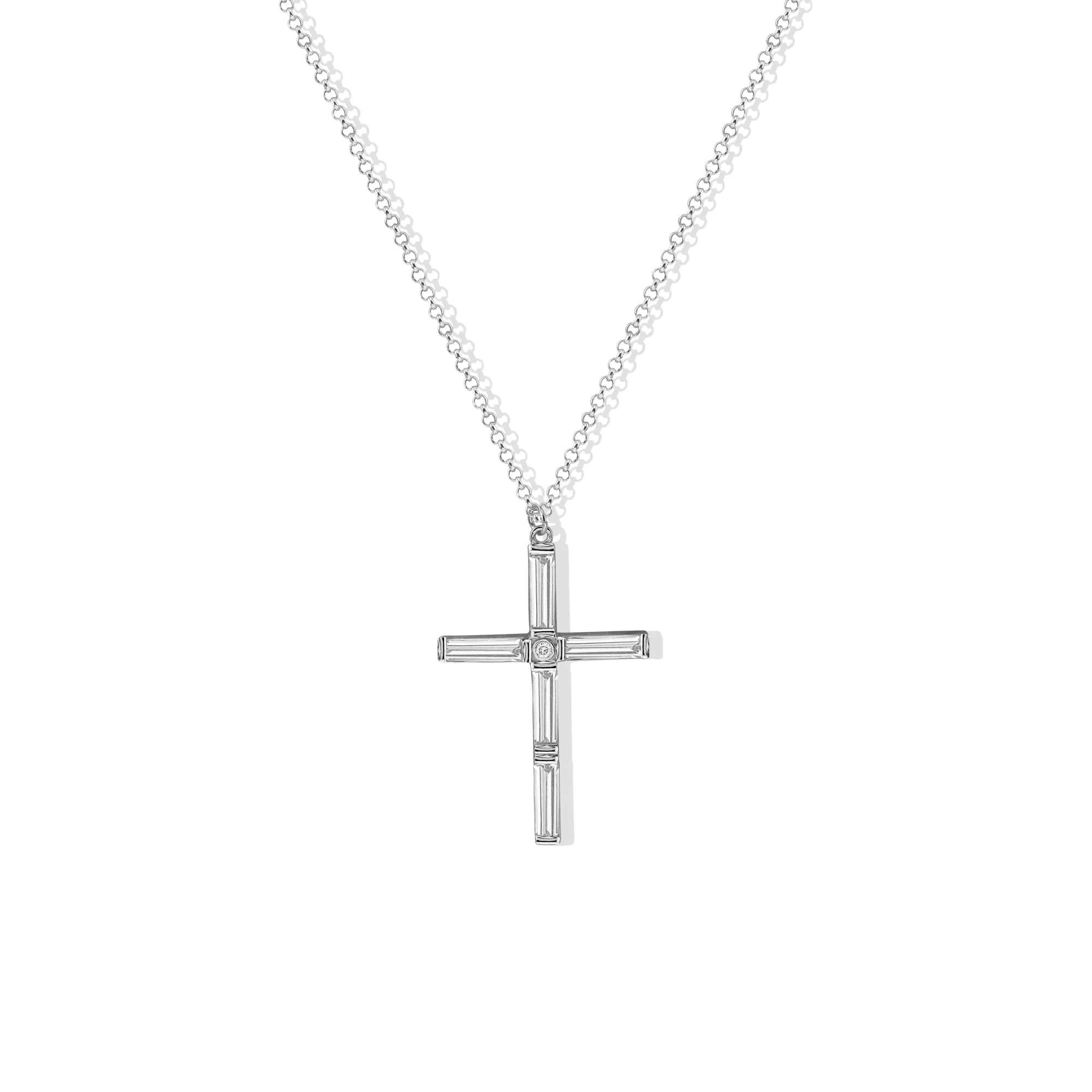 THE MINI CELIA CROSS NECKLACE