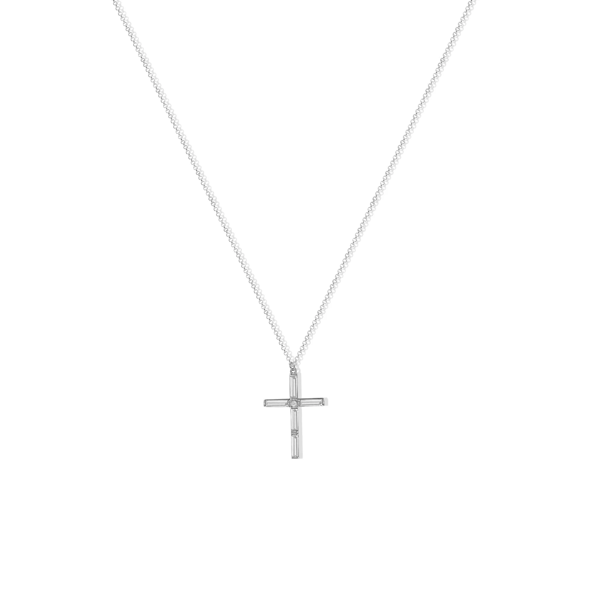 THE MINI CELIA CROSS NECKLACE