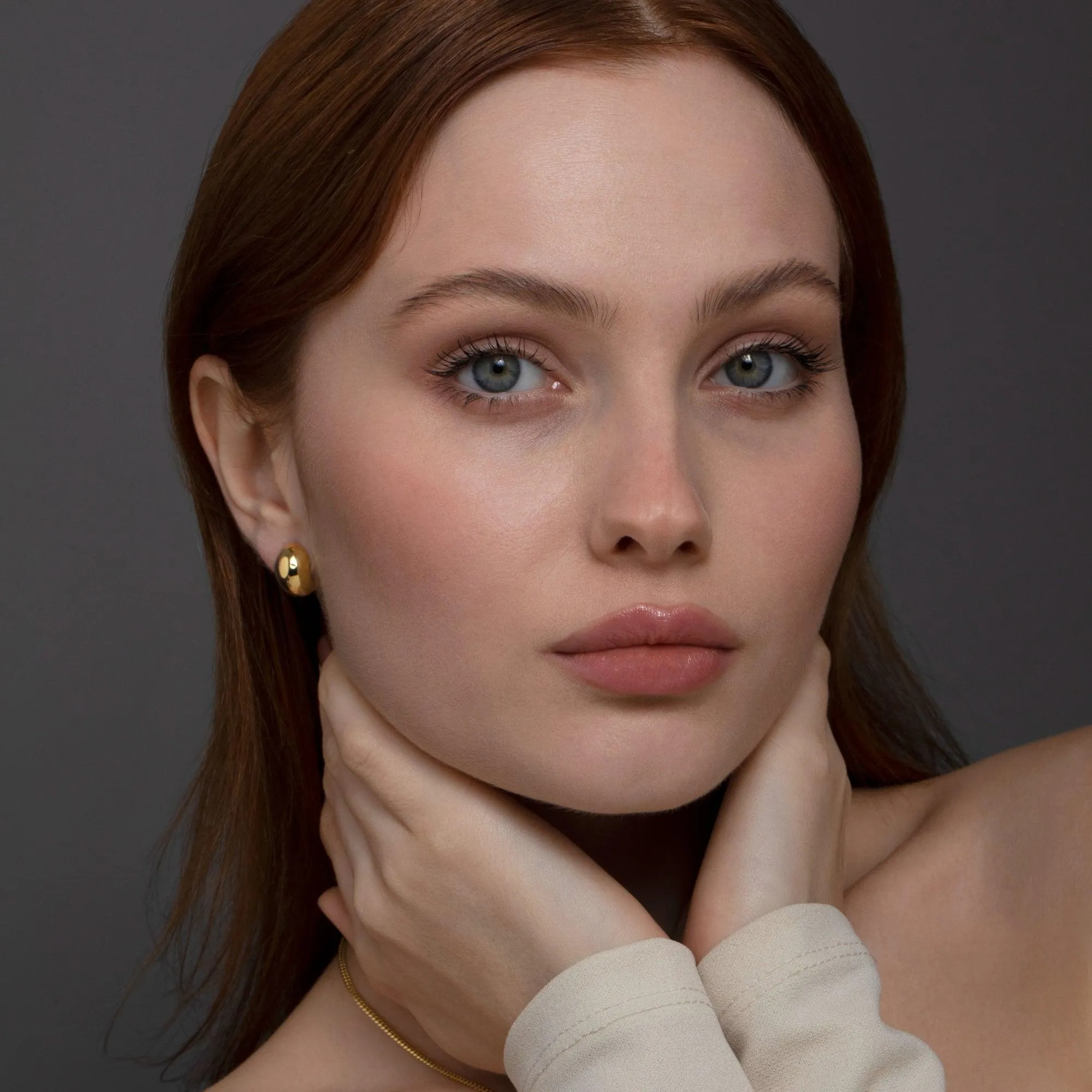 Thick Hinged Hoop Earrings - 18K Gold Vermeil