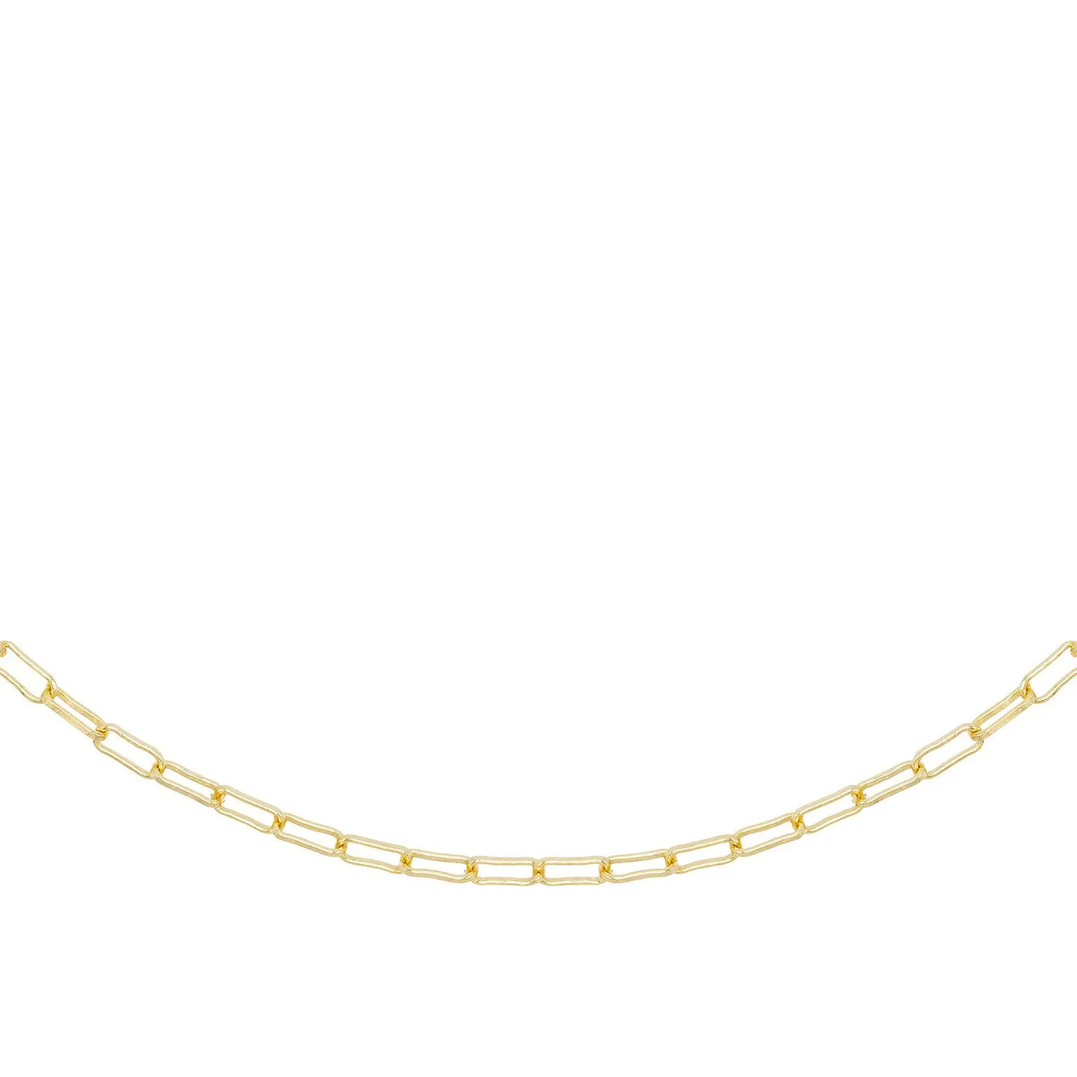 Thin Open Link Necklace