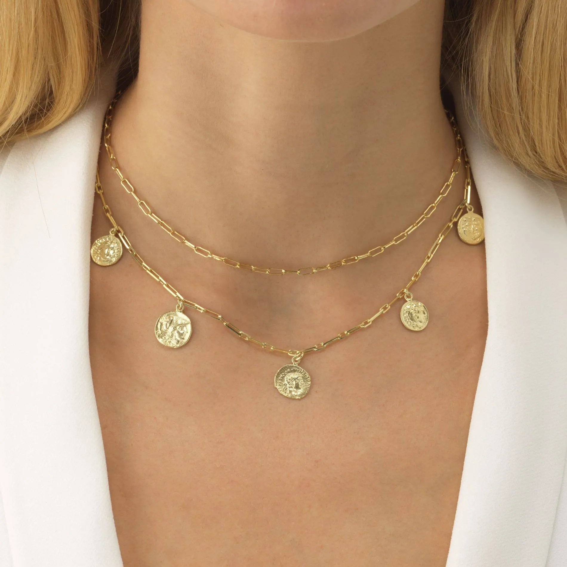 Thin Open Link Necklace