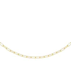 Thin Open Link Necklace