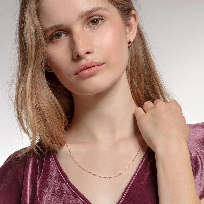 Thomas Sabo round belcher chain rose gold