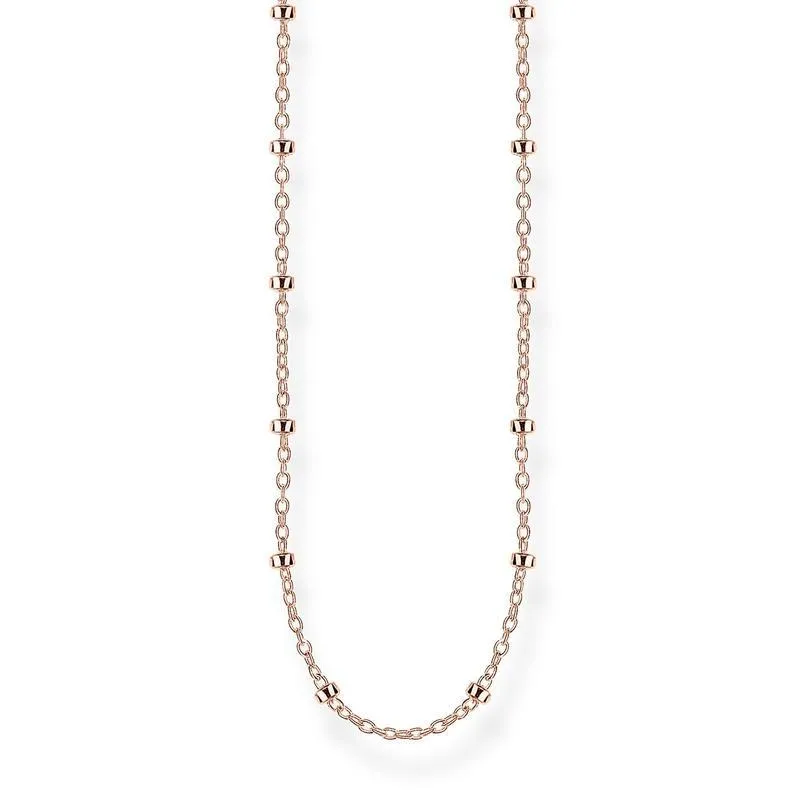 Thomas Sabo round belcher chain rose gold