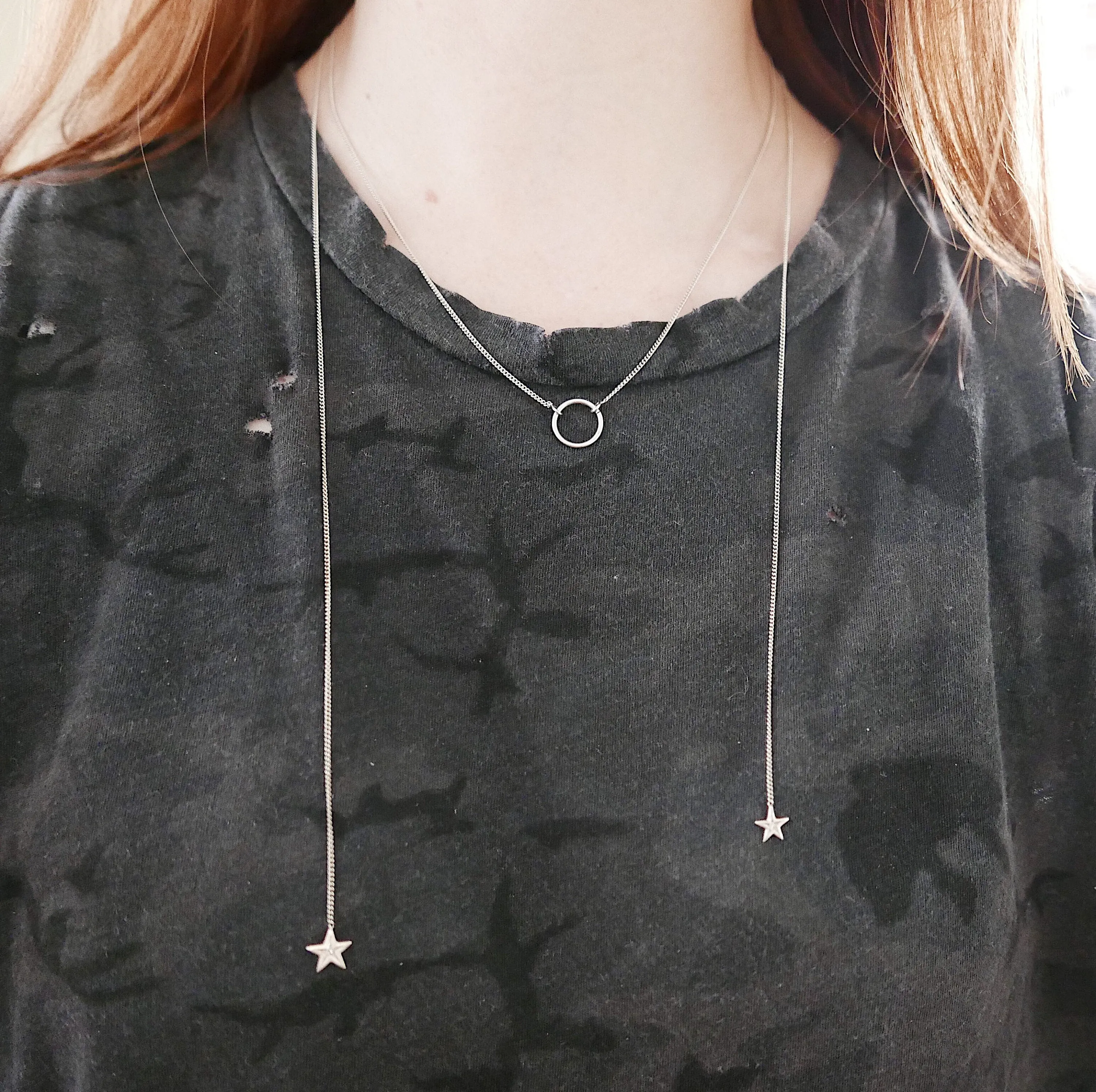Three Way Star Necklace