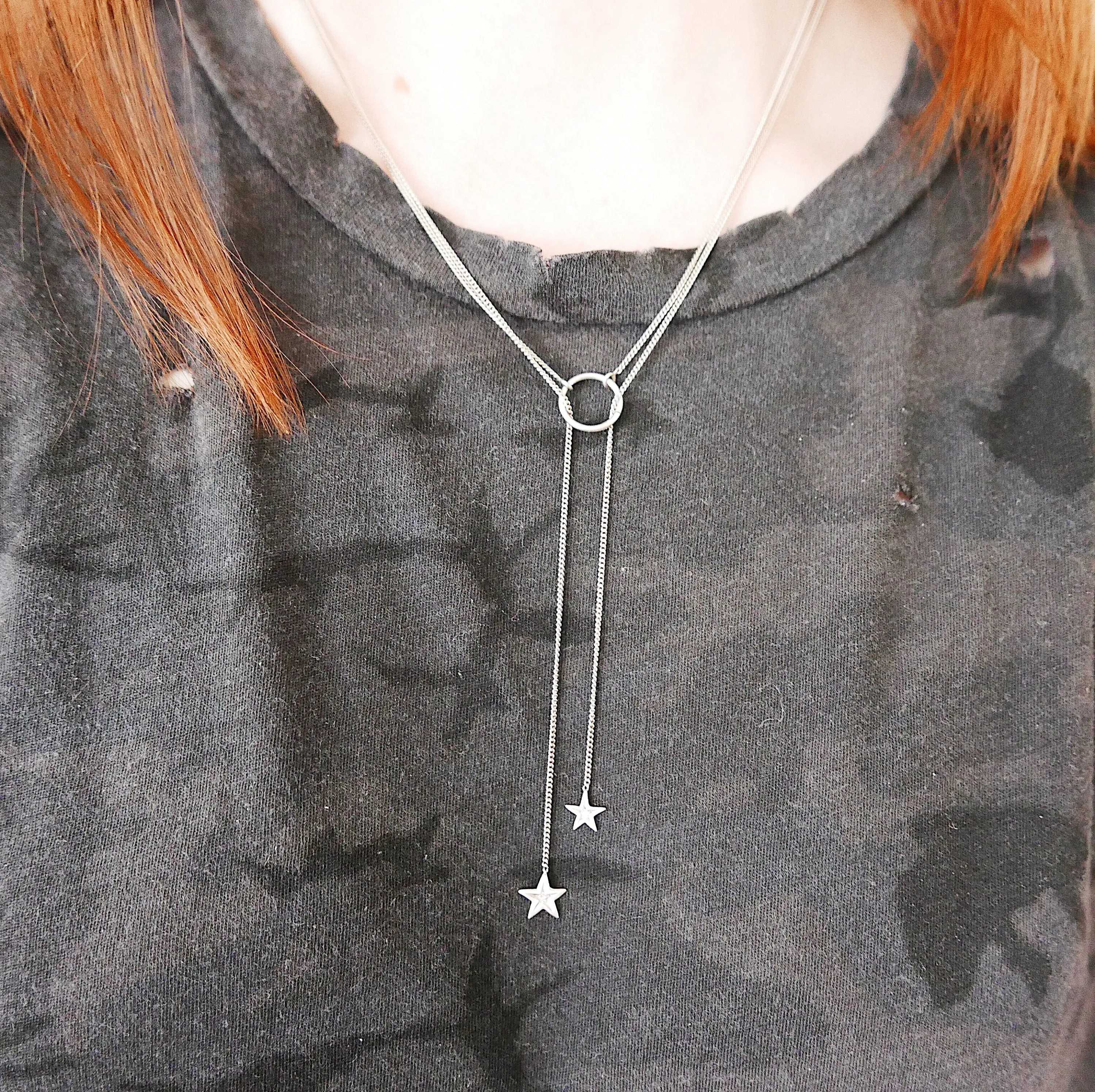Three Way Star Necklace