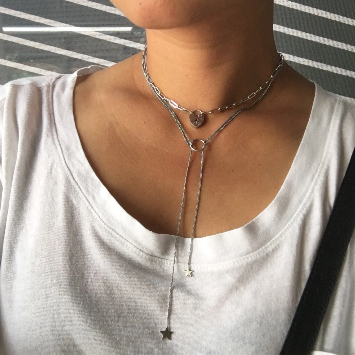 Three Way Star Necklace