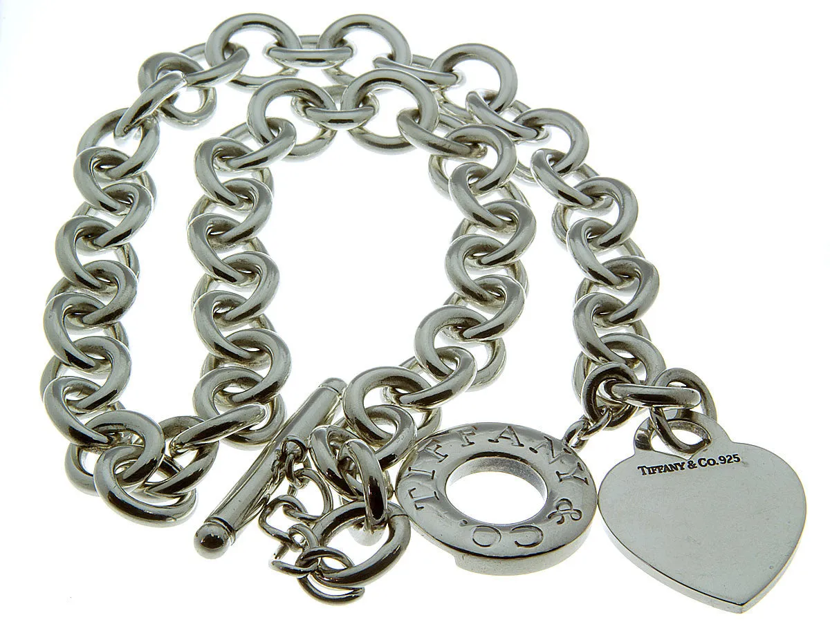 Tiffany & Co. Heart Toggle Necklace