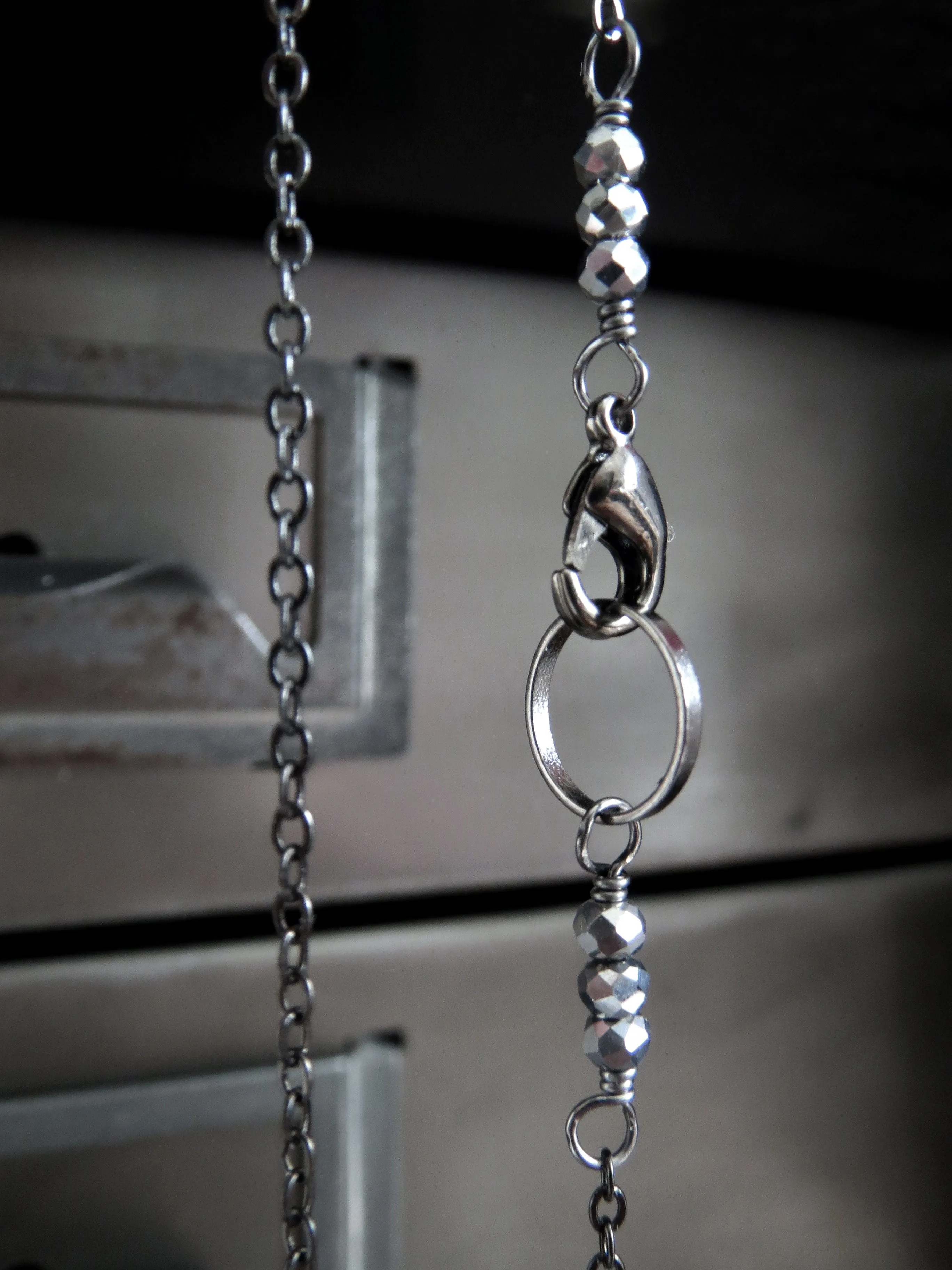Tiny Silver Skull Pendant Necklaces - 2 Sizes