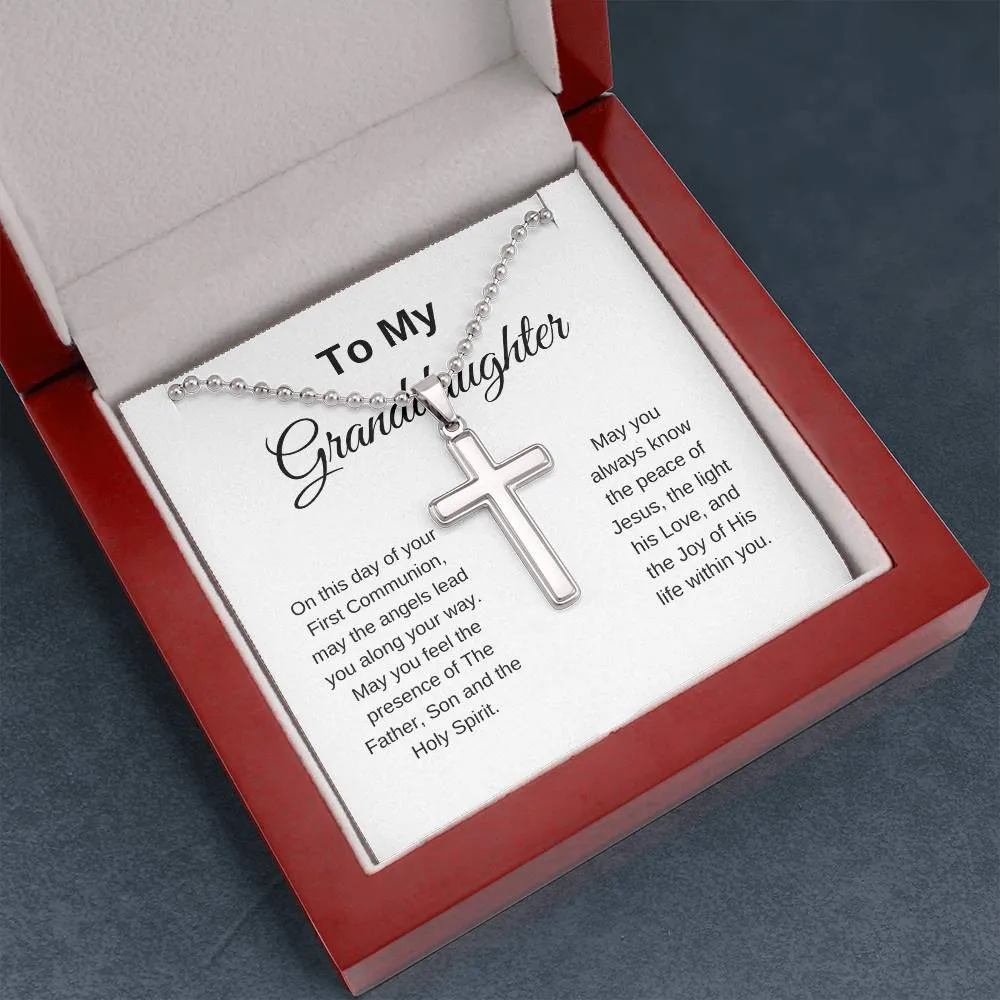 To My Granddaughter On Her First Communion