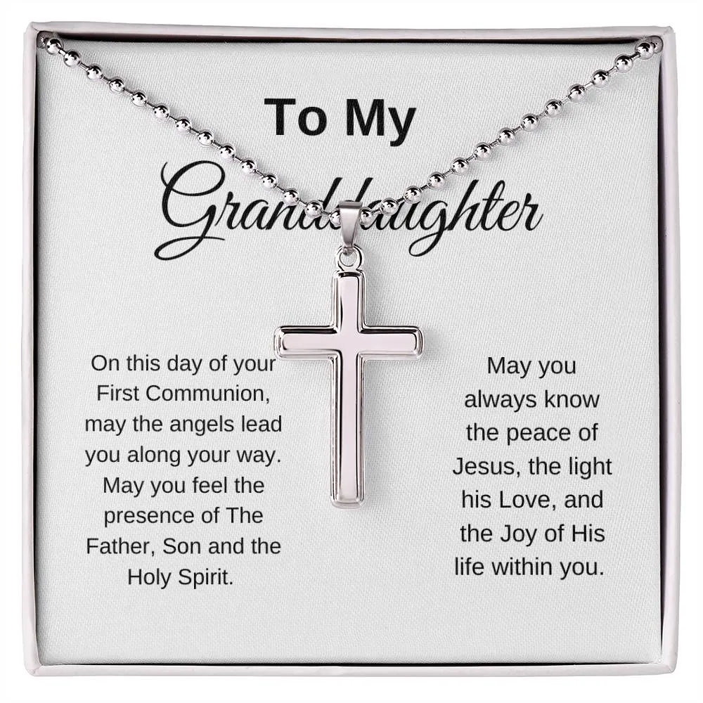 To My Granddaughter On Her First Communion