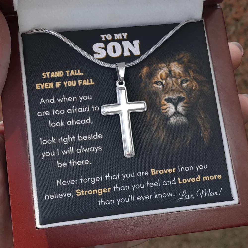 To My Son | Cross Necklace