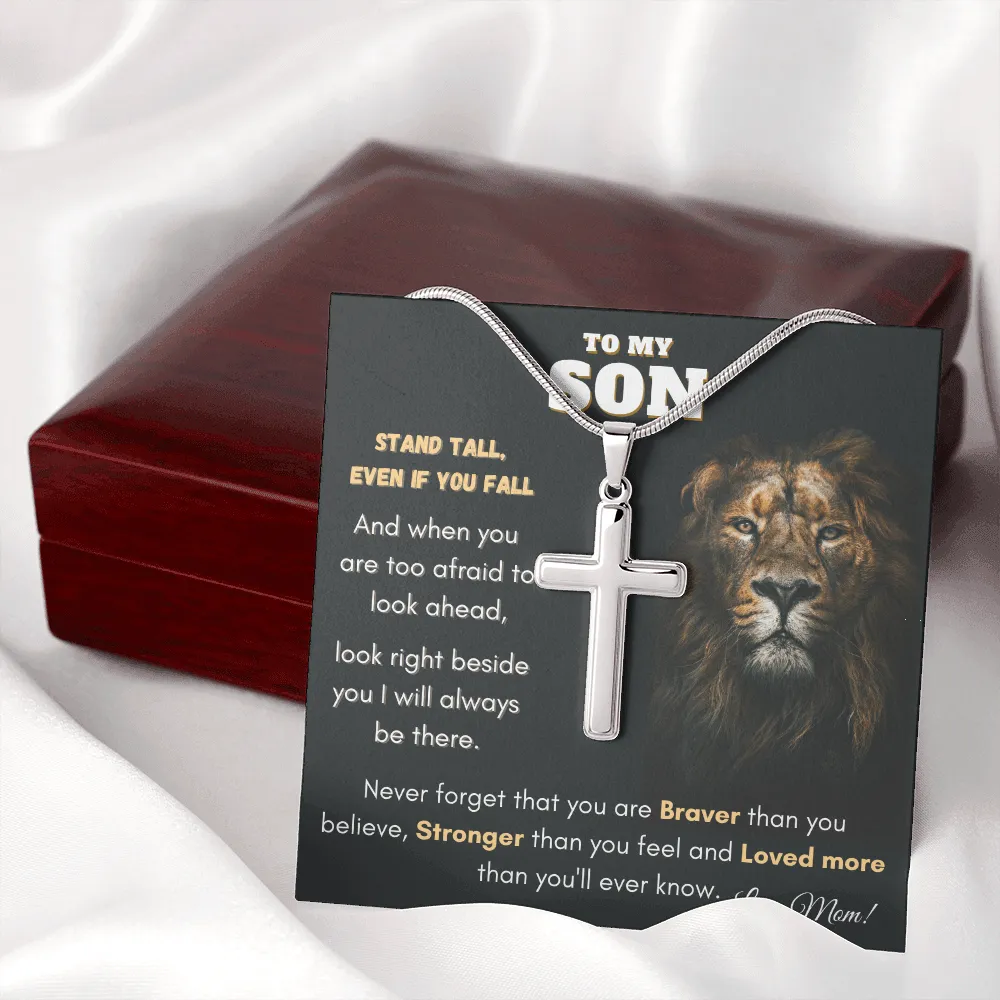 To My Son | Cross Necklace