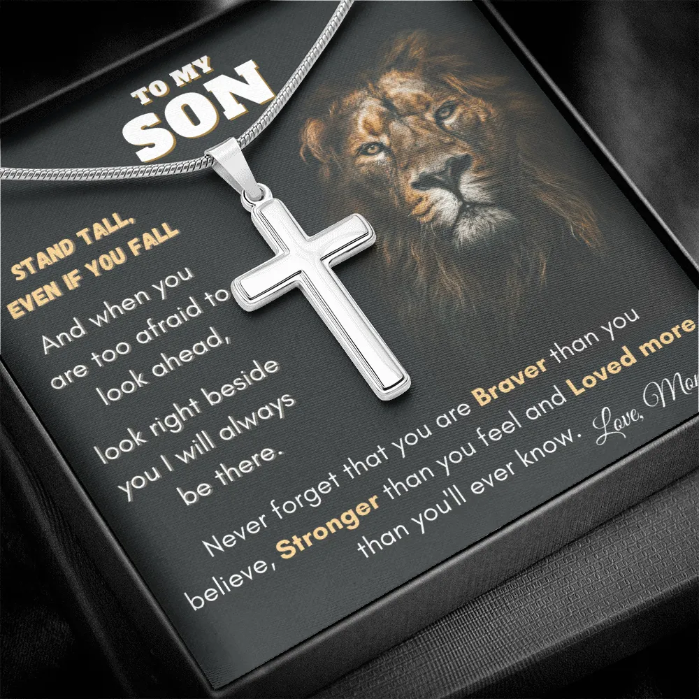 To My Son | Cross Necklace