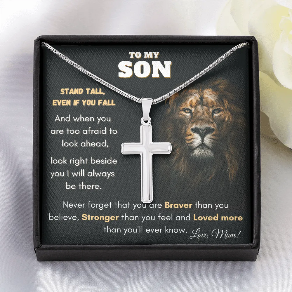 To My Son | Cross Necklace