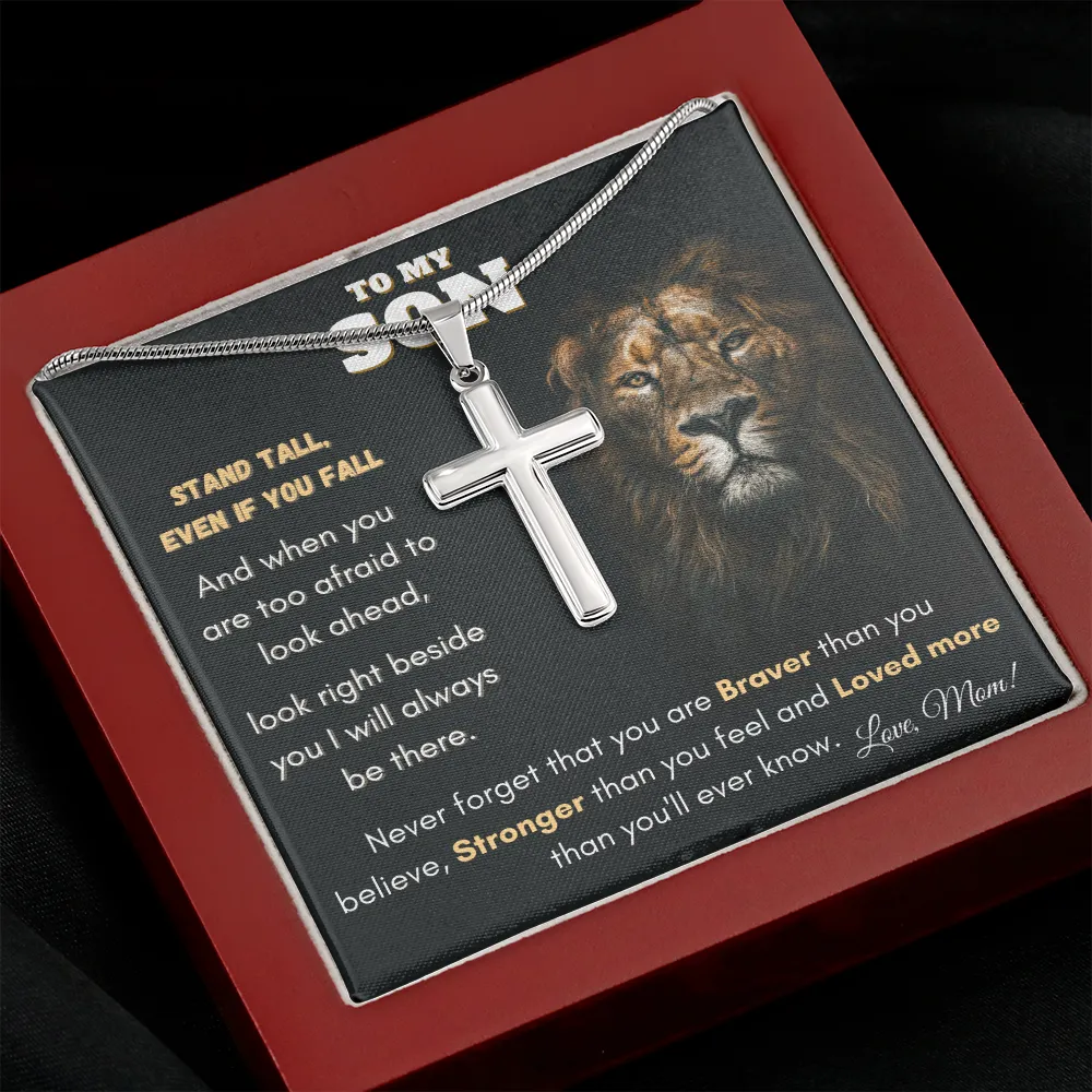 To My Son | Cross Necklace