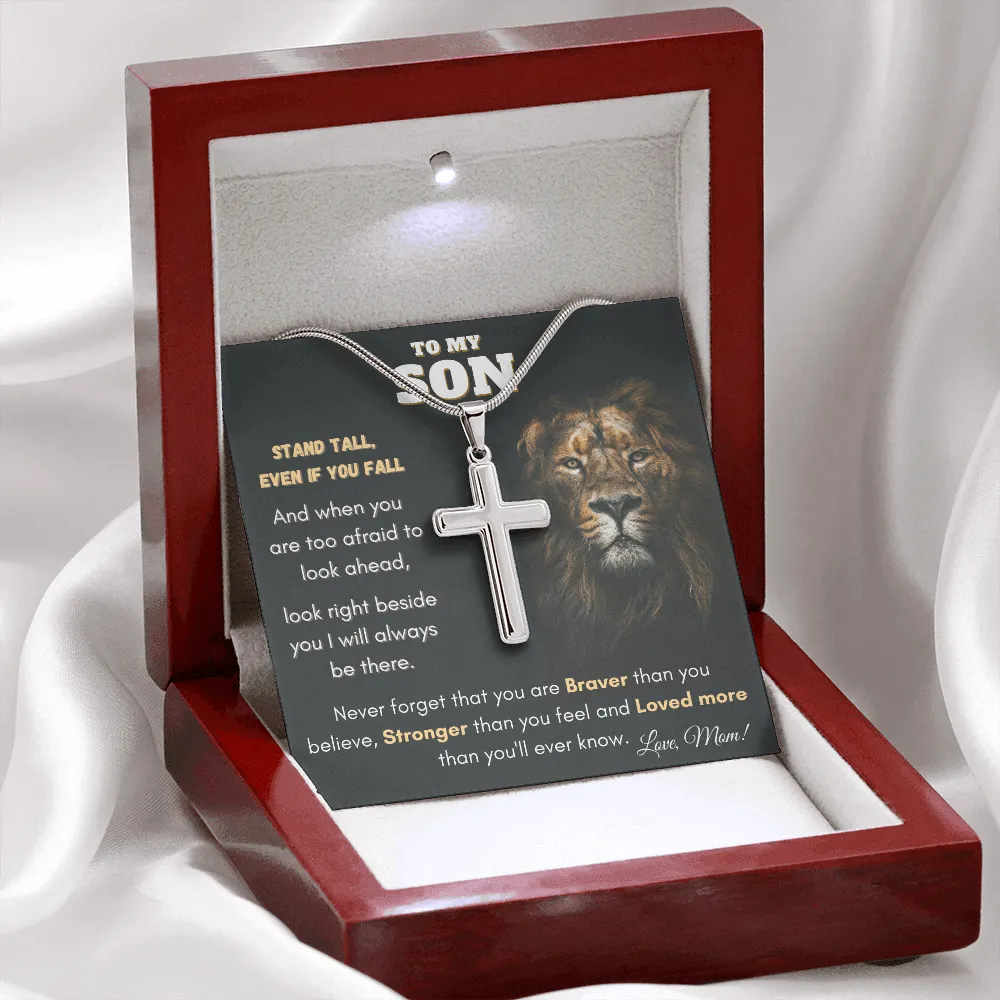 To My Son | Cross Necklace