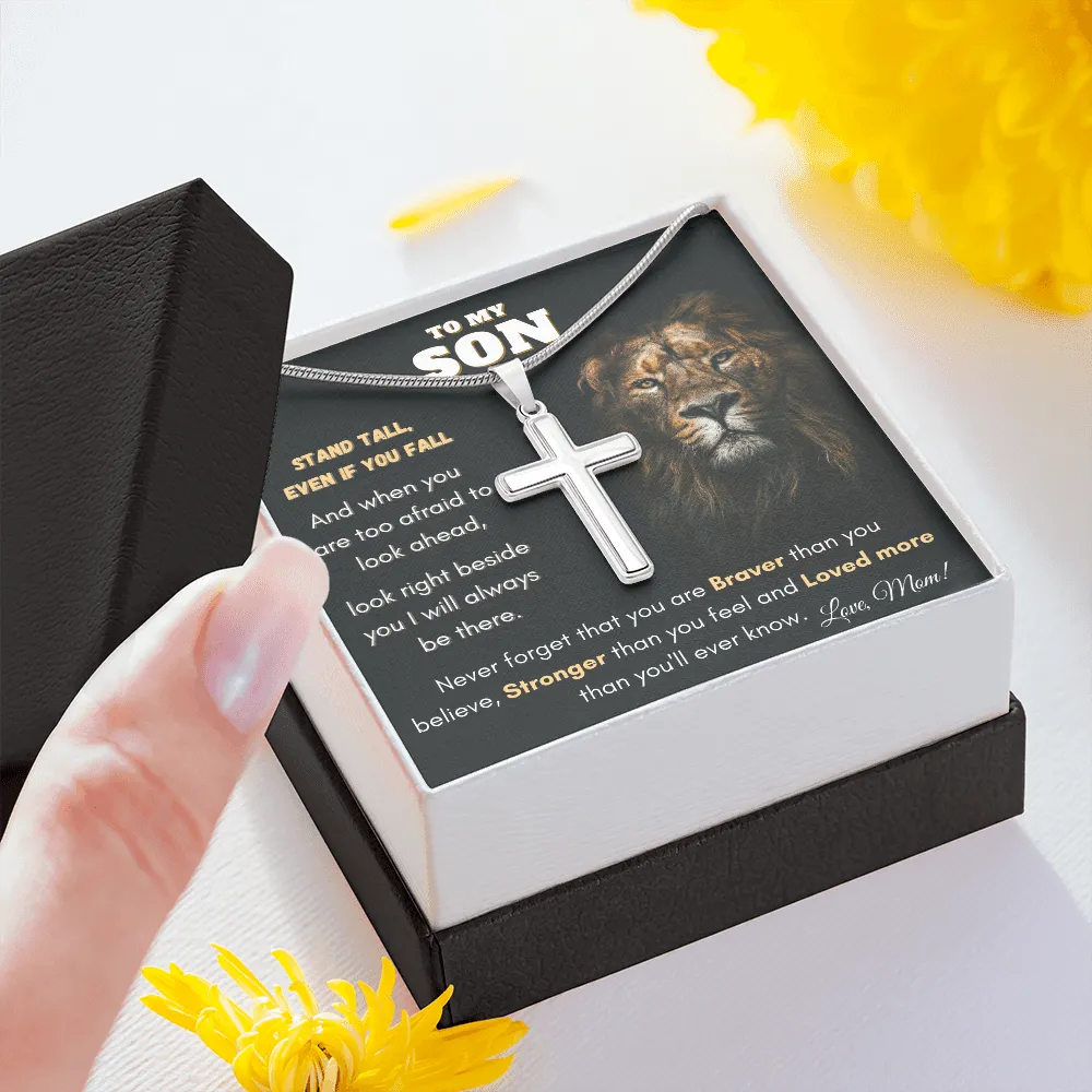 To My Son | Cross Necklace